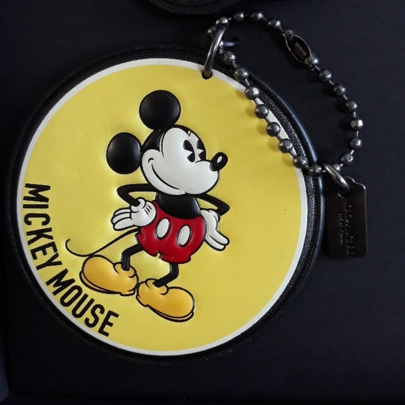 NIB Coach Mickey Hangtag Set - Picture 5 of 8